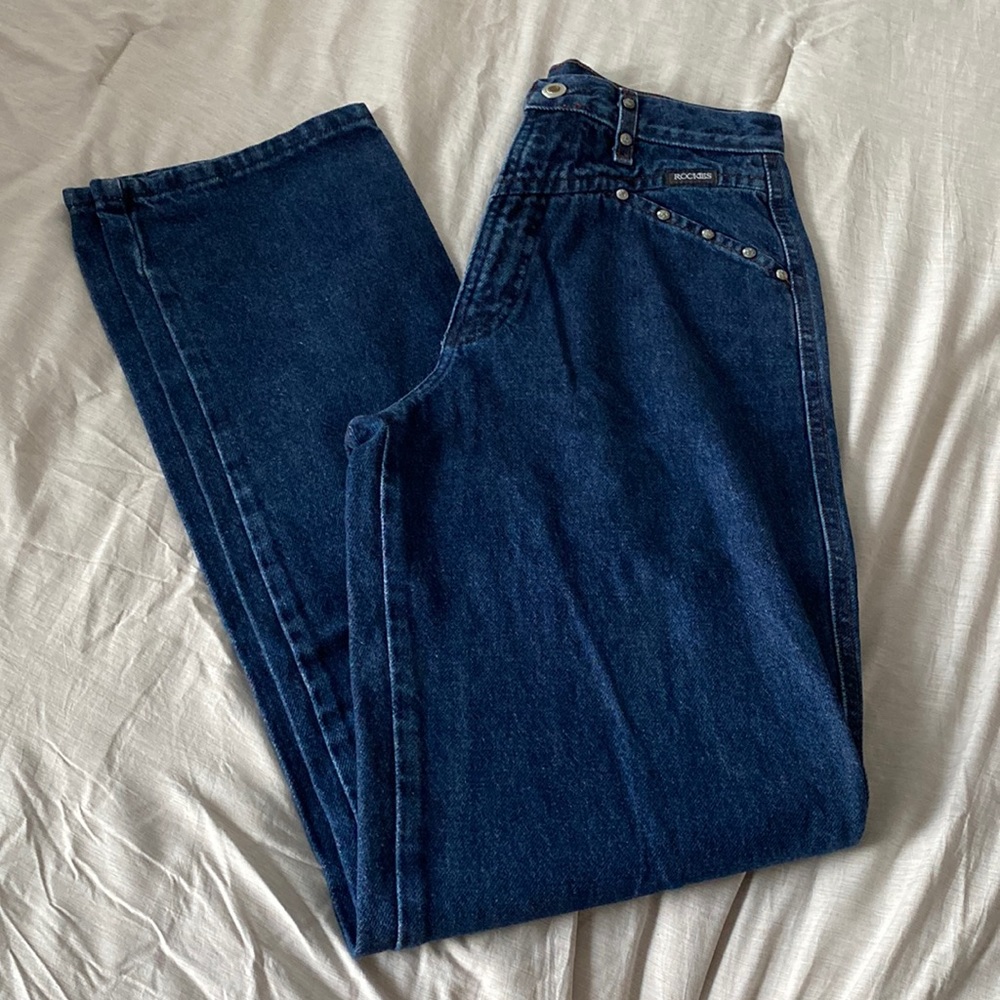 Vintage Studded High Waist Rockies